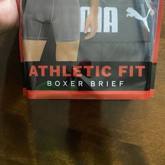 PUMA Men's 3 Pack Performance underwear Boxer Briefs Size S Black  Comfort New - Picture 4 of 10